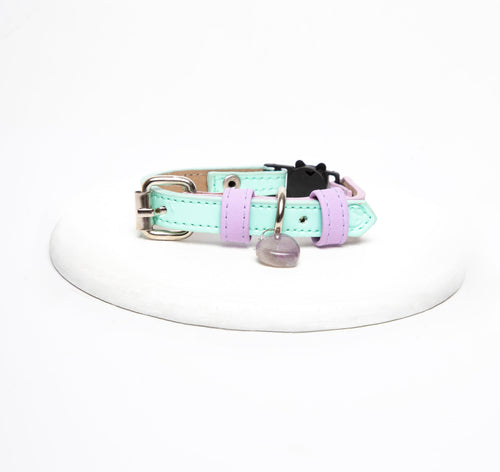 Collar gato Lila-Menta Vekopets