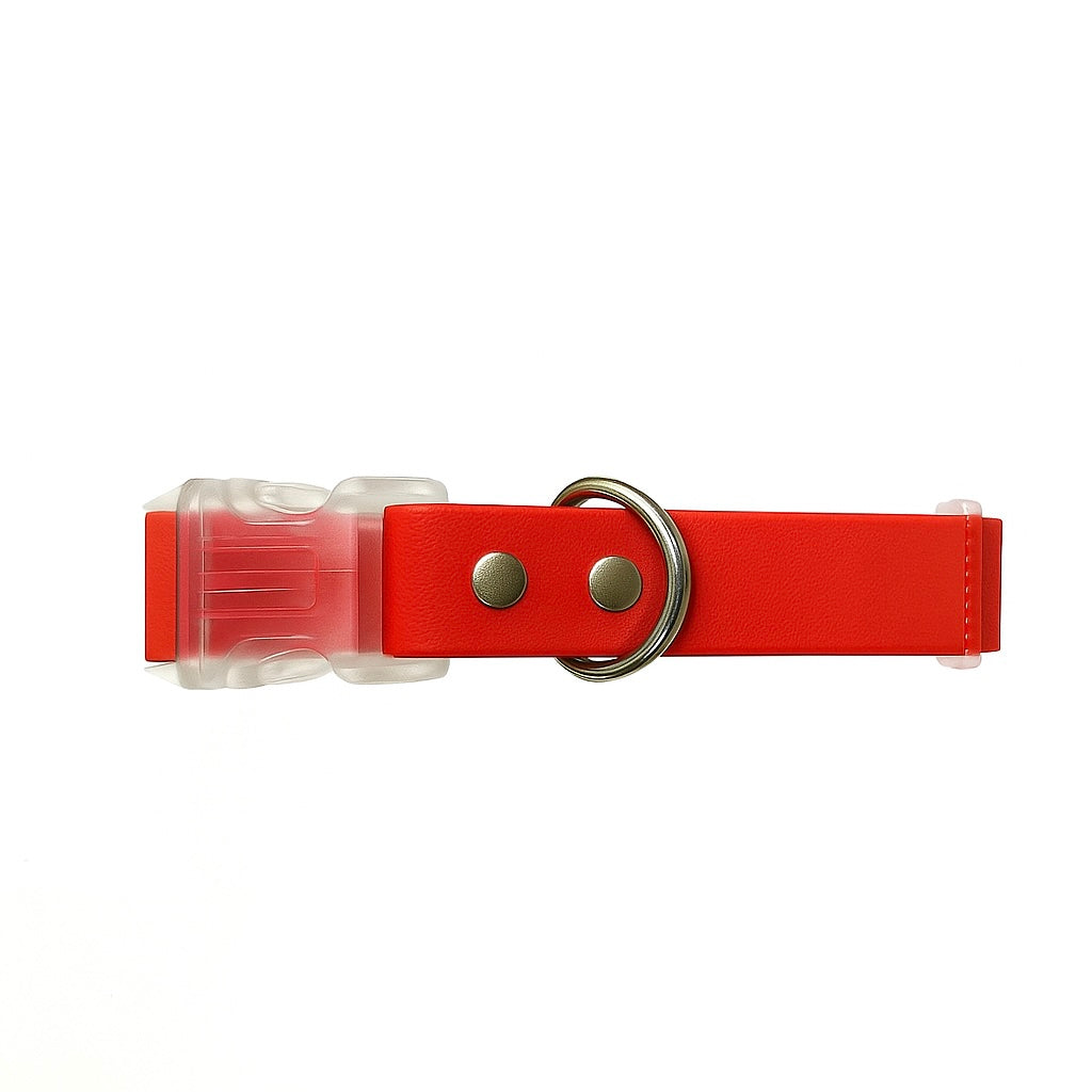 Collar impermeable rojo Vekopets