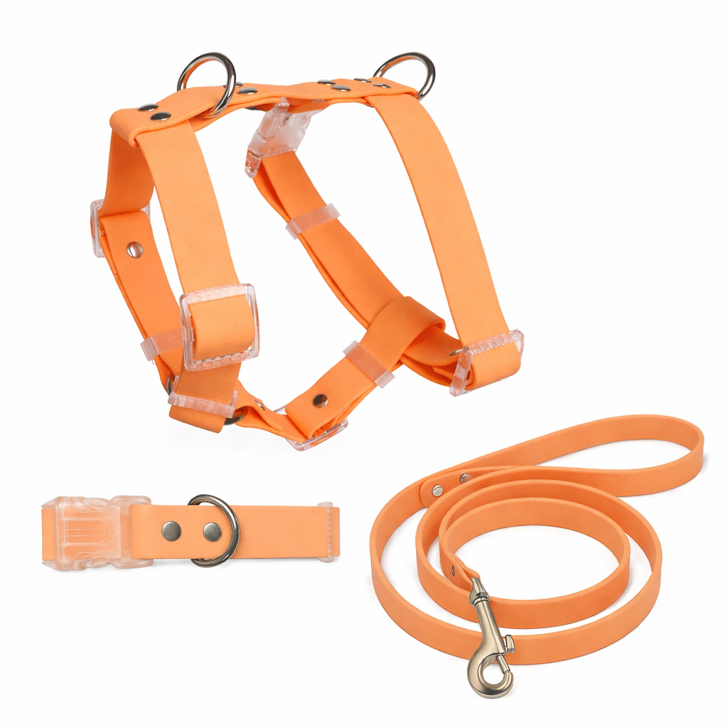 Set impermeable Naranja pastel Vekopets