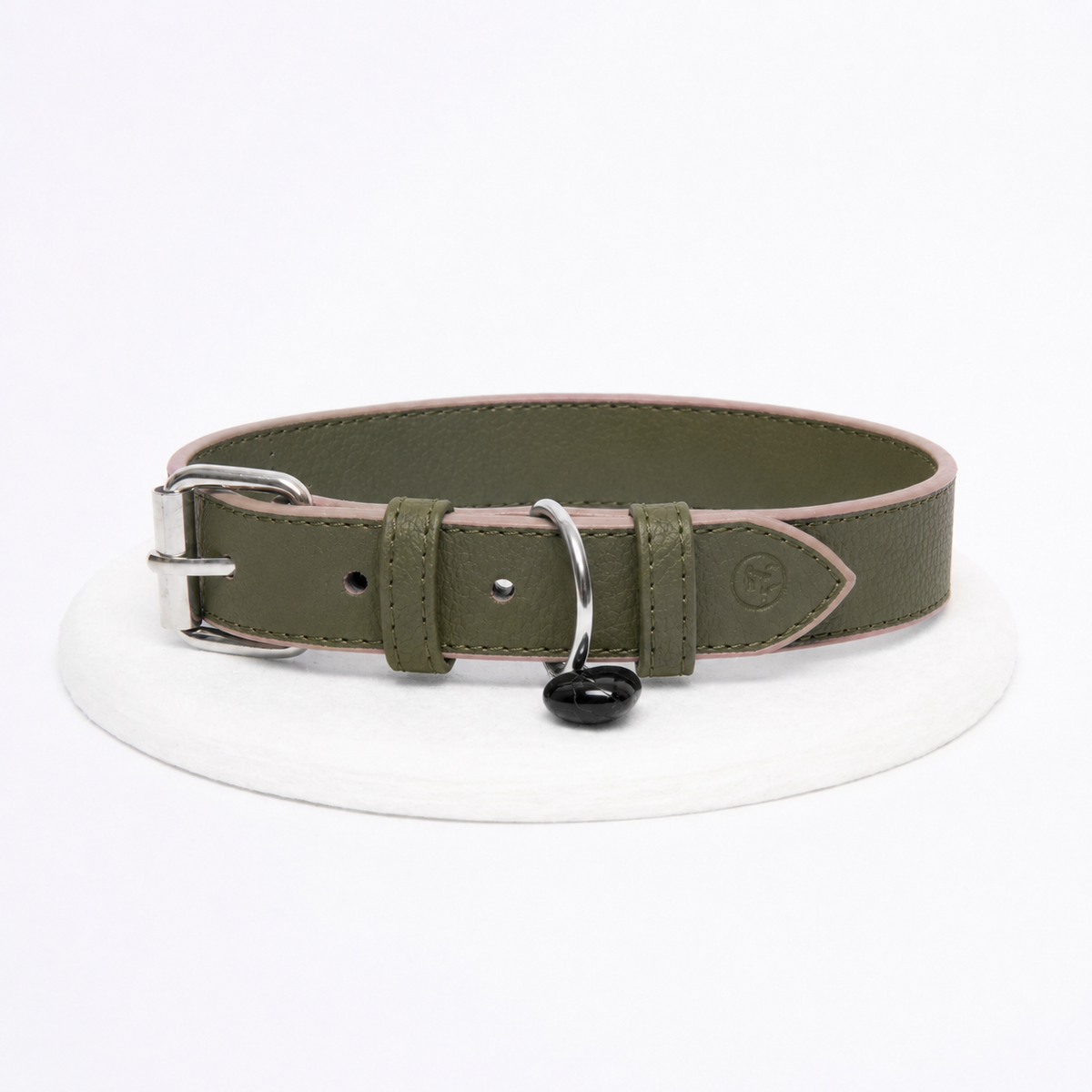 Collar cuero vegano | Olive Dune